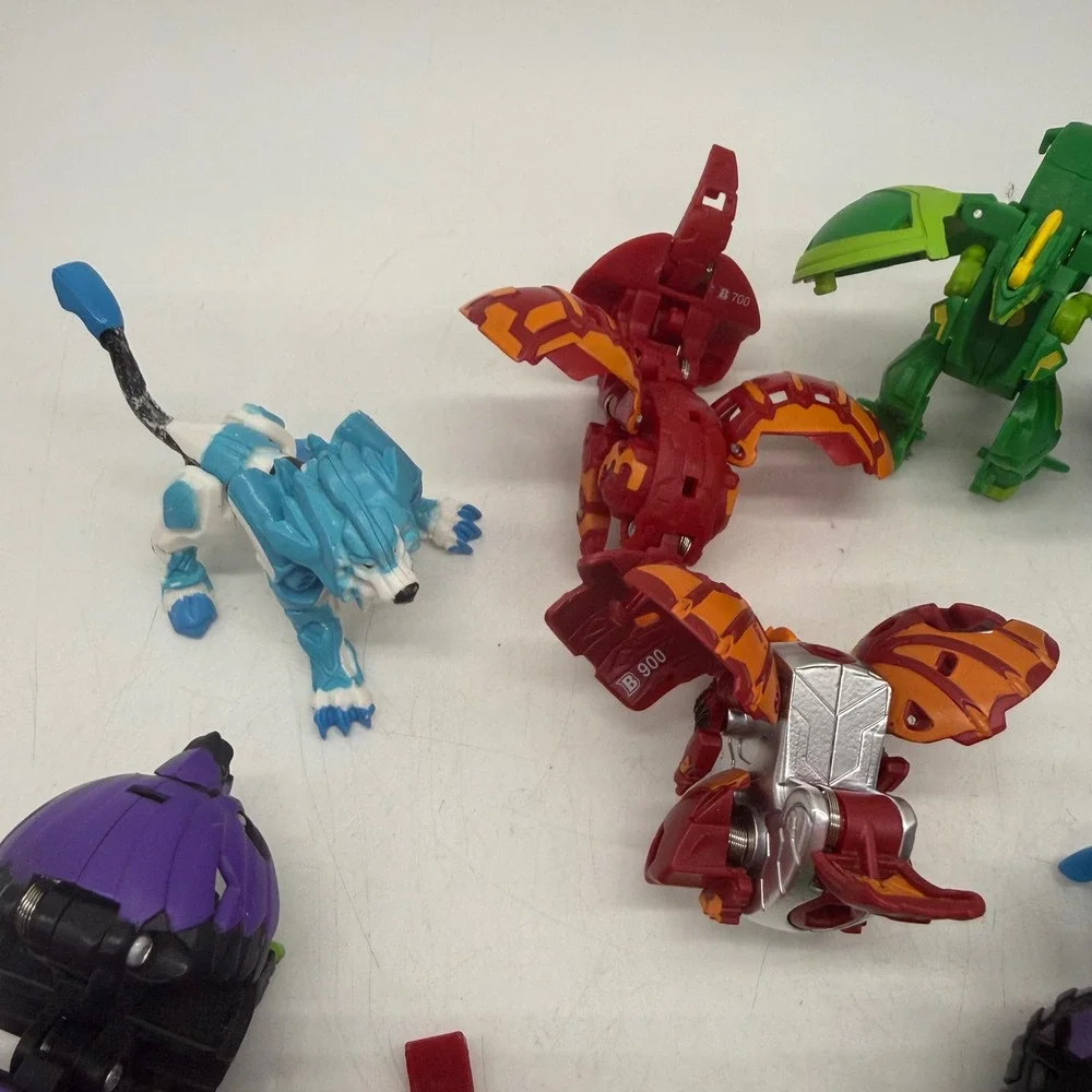Bakugan Battle Brawlers Figure Lot Mixed Attributes Transforming Toys